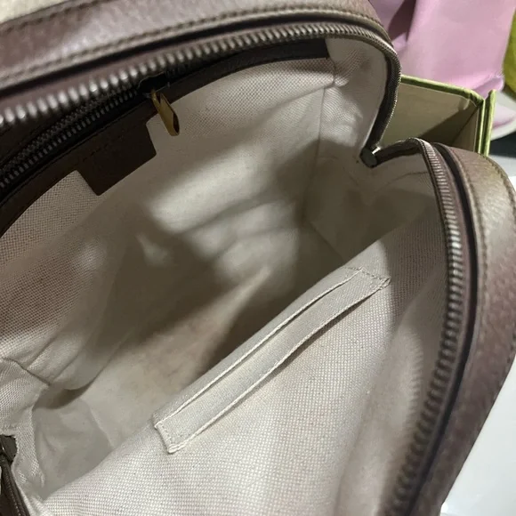 Gucci Ophidia GG Beige and Brown Backpack - Picture 5 of 5